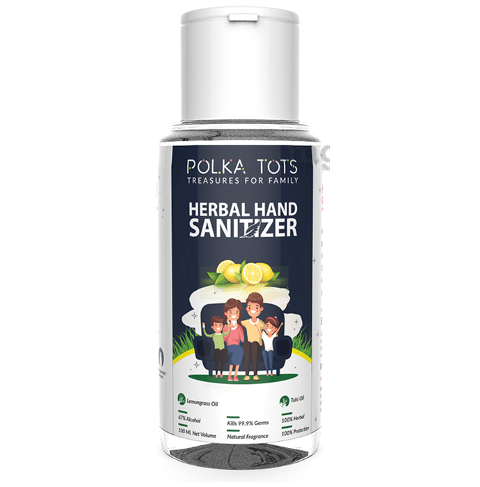 Polka Tots Herbal Hand Sanitizer (100ml Each)