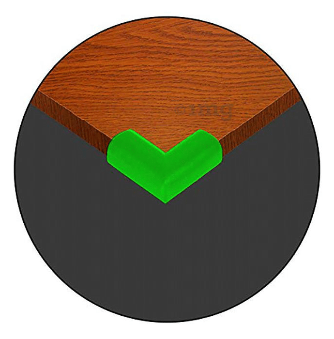 Safe-O-Kid High Density L-Shaped Nbr Corner Cushions Small Green
