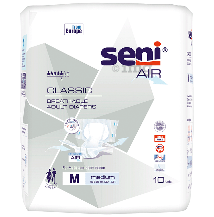 Seni Air Classic Breathable Adult Diaper Medium