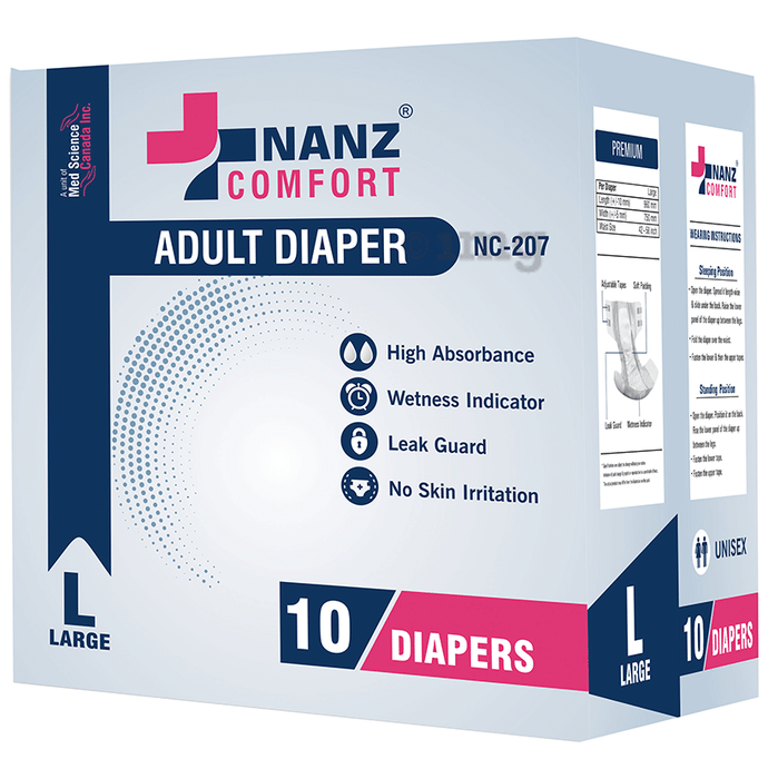 Nanz Comfort NC 207 Adult Diaper Large