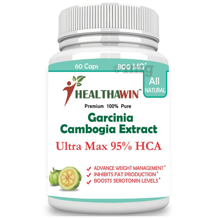 Healthawin Garcinia Cambogia Extract Ultra Max 95 Hca 800mg Capsule Buy Bottle Of 600 1011
