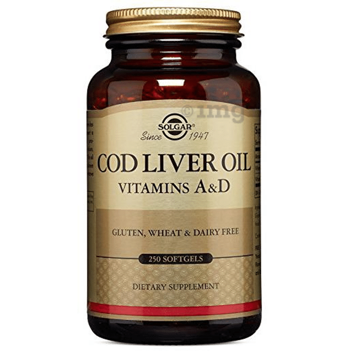 Solgar Norwegian Cod Liver Oil Softgels