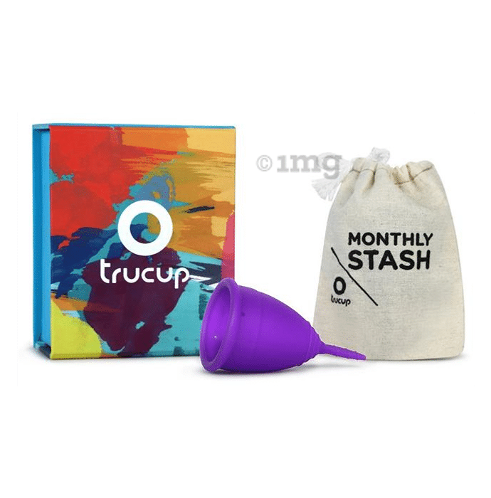 Trucup Ultra-Violet Large Menstrual Cup