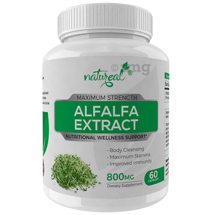 Natureal Alfalfa Extract 800mg Capsule