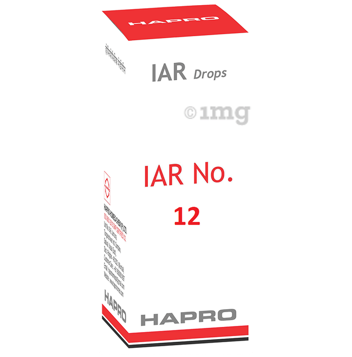 Hapro IAR Drop No. 12 (For Influenza)