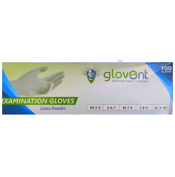 Glovent Examination Glove Small Latex Powder