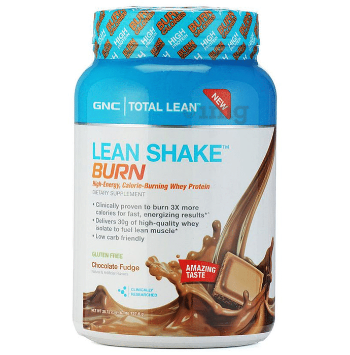 GNC Lean Shake Burn Powder Choco Fudge
