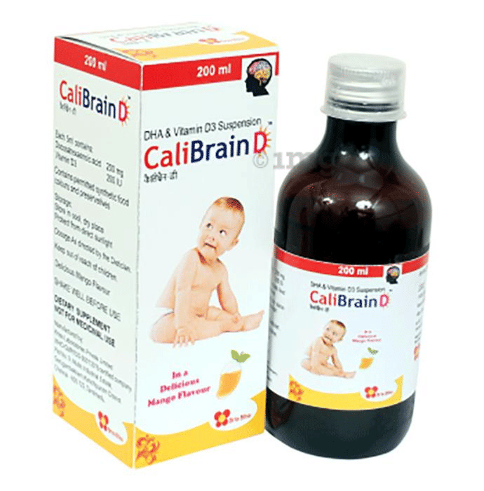 CaliBrain D Mango Suspension Buy bottle of 200 ml Suspension at best
