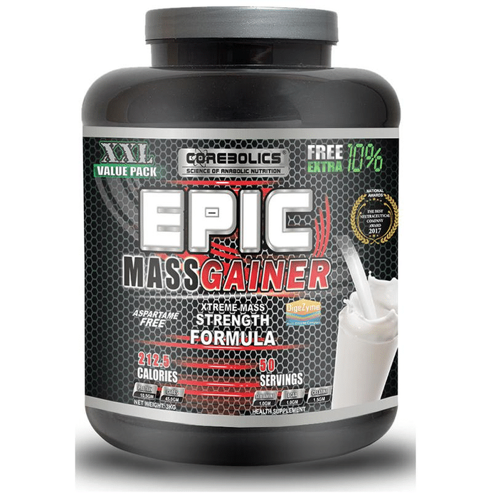 Corebolics Epic Mass Gainer Strawberry Ice-Cream