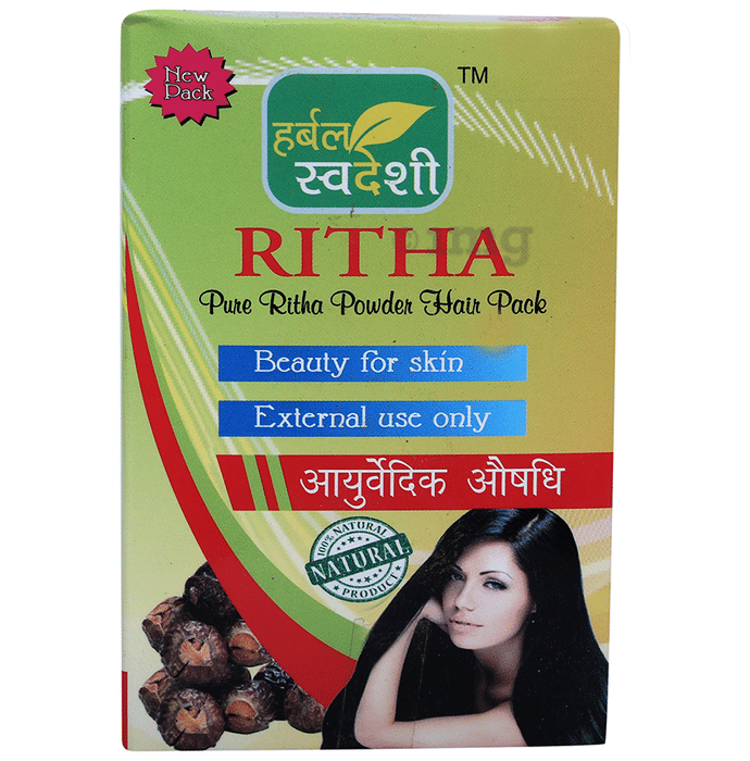 Herbal Swadeshi Ritha Powder Hair Pack