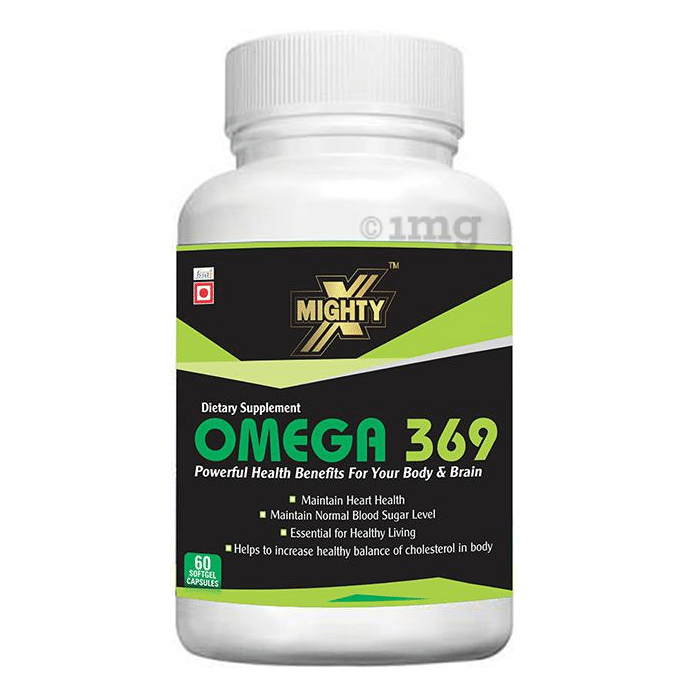 MightyX Omega 369 Softgel Capsules