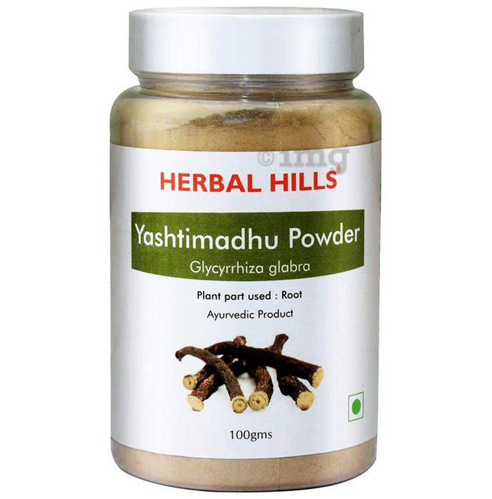 Herbal Hills Yashtimadhu Powder Pack of 2 Buy bottle of 100.0 gm