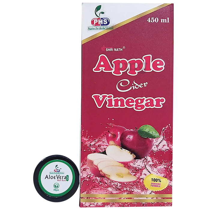 Shri Nath Apple Cider Vinegar with Aloe Vera Gel 10gm free