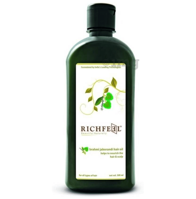 Richfeel Naturals Brahmi Jaborandi Nourishing Hair Oil