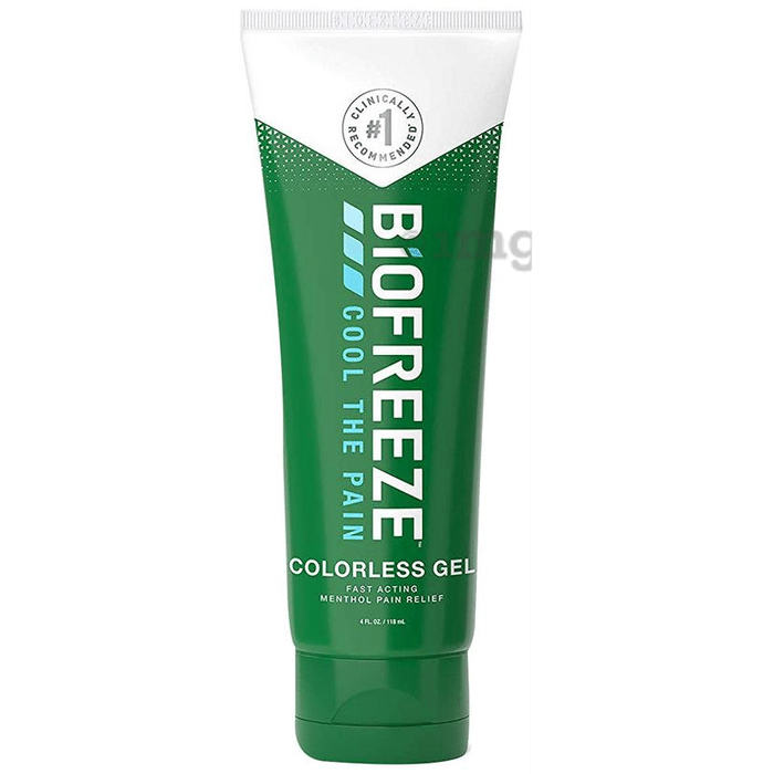 Biofreeze Menthol Pain Relief Colorless Gel