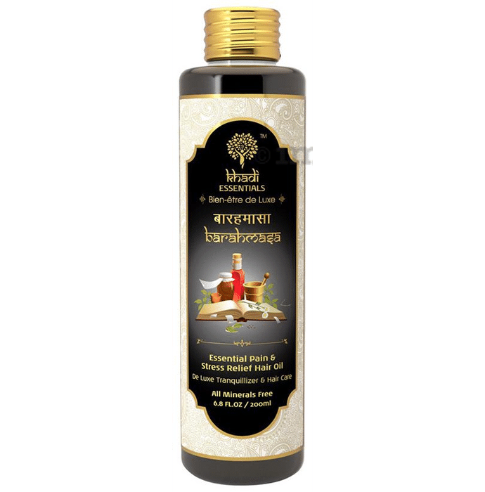Khadi Essentials Barahmasa Hair Oil