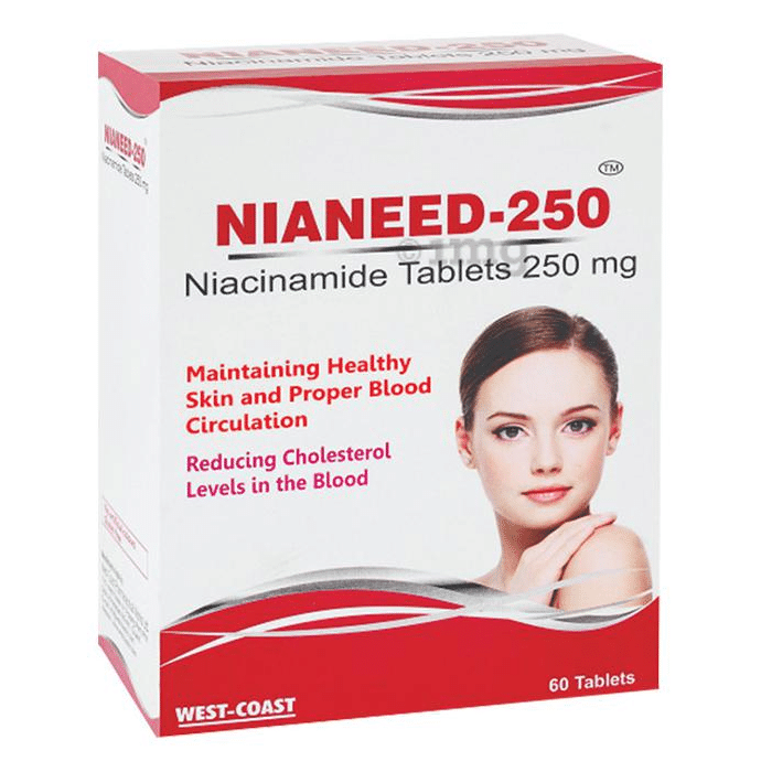 HealthVit Nianeed 250 Niacinamide Tablet