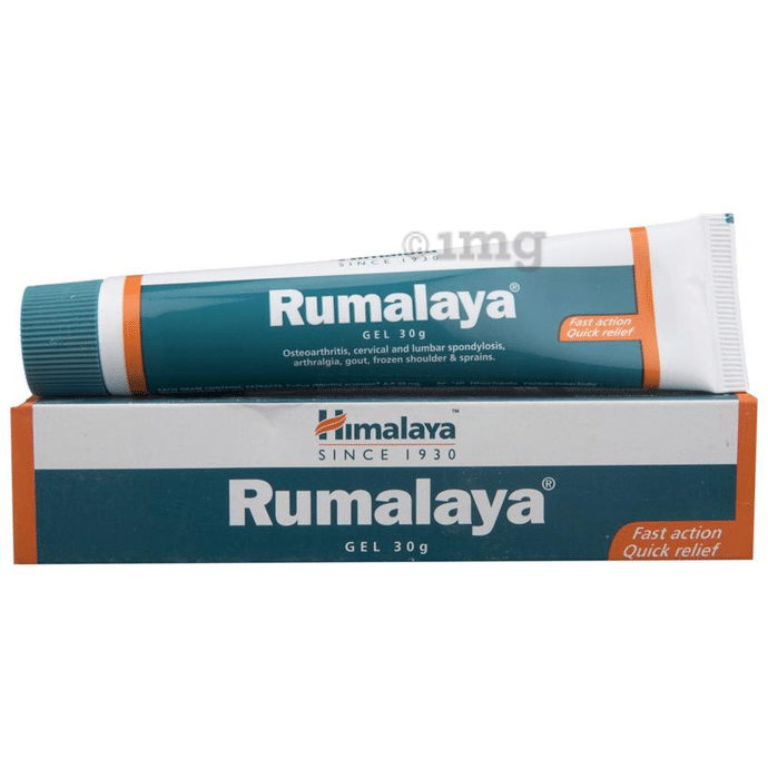 Himalaya Rumalaya Pain Relief Gel| Quick relief from body pain| Ayurvedic | Gel