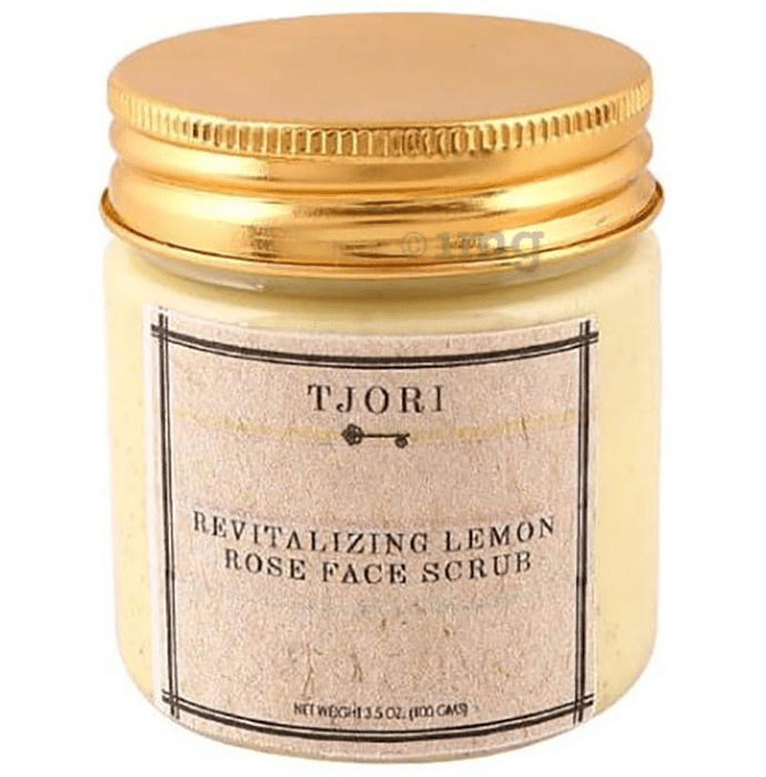 Tjori Revitalizing Lemon Rose Facial Scrub