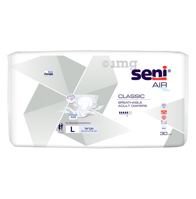 Seni Air Classic Breathable Adult Diaper Large