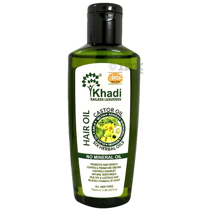 Khadi Kailash Luxurious Six Herbal Hair Oil