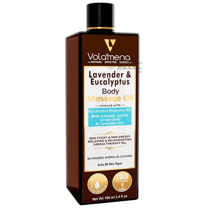 Volamena Body Massage Oil Lavender Eucalyptus