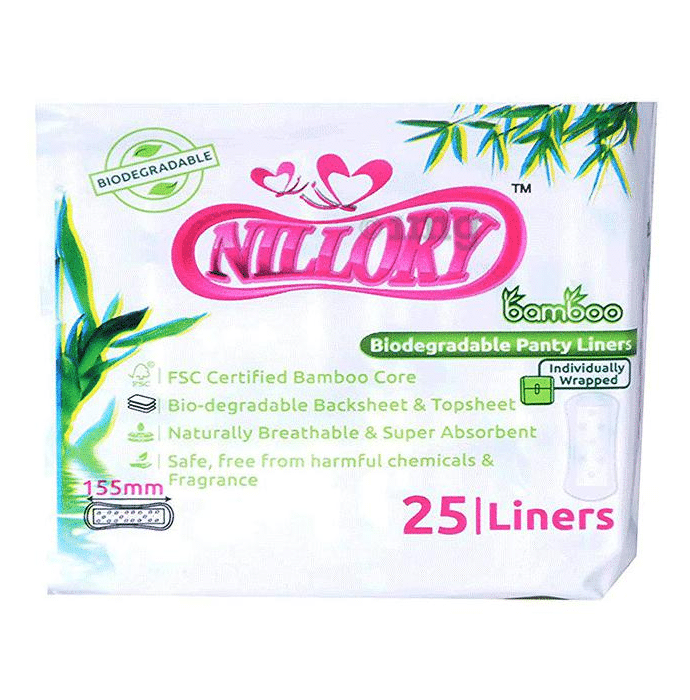 Nillory Biodegradable Panty Liners