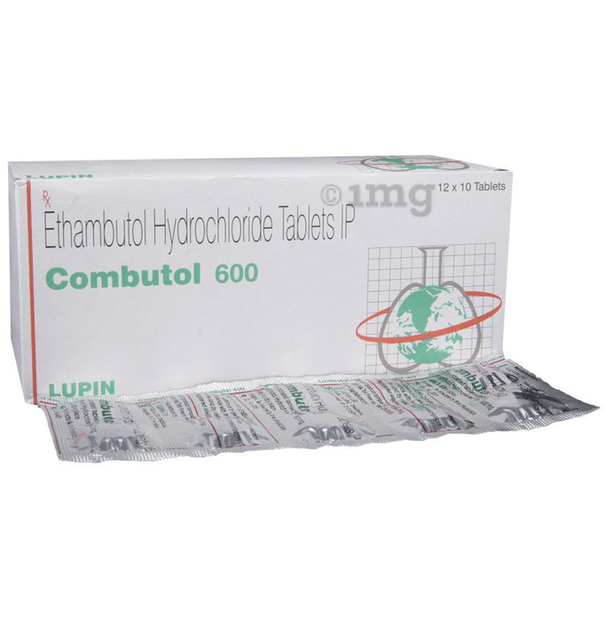Combutol 600 Tablet
