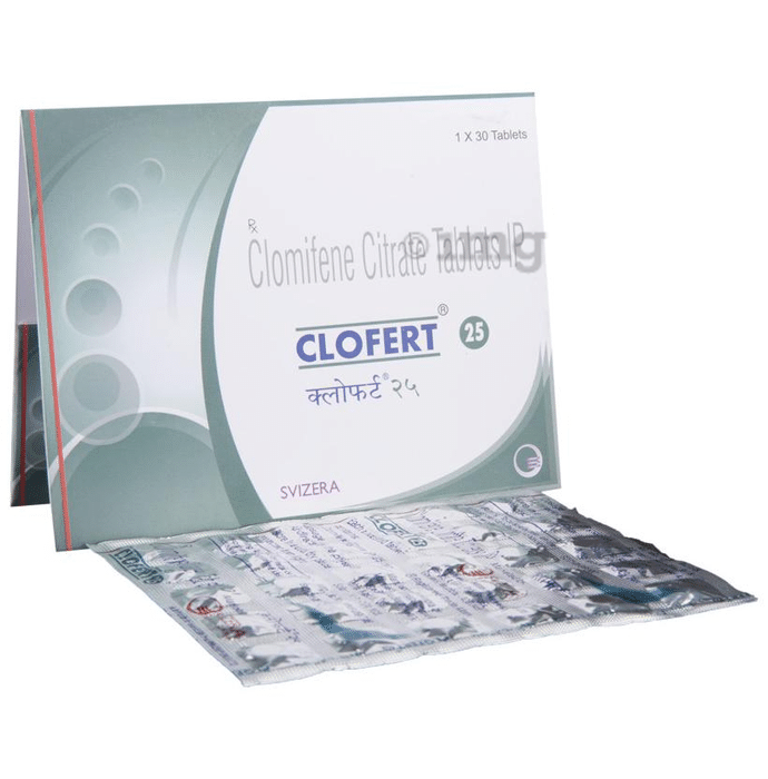 Clofert 25 Tablet