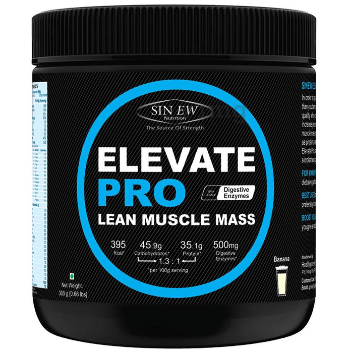 Sinew Nutrition Elevate Pro Lean Muscle Mass Banana