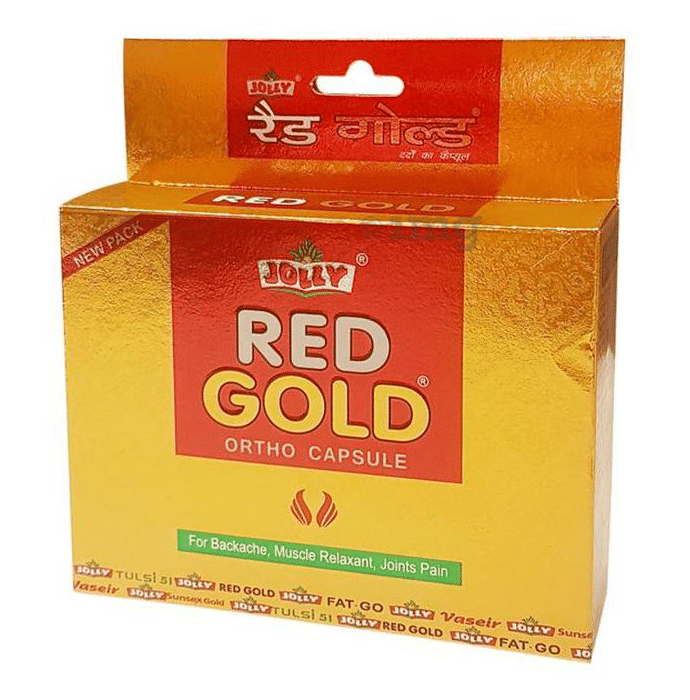 Jolly Combo Pack of Red Gold Ortho Capsules
