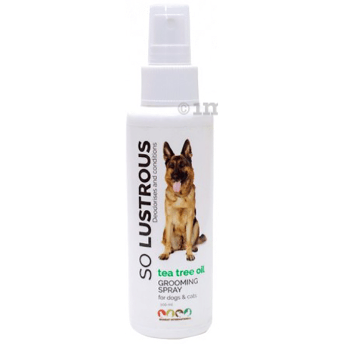 So Lustrous Tea Tree Oil Grooming Spray for Dogs & Cats