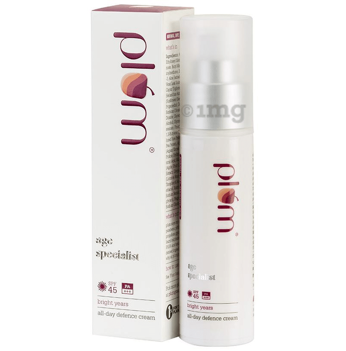 Plum Age Specialist Bright Years All-Day Defence Cream SPF 45