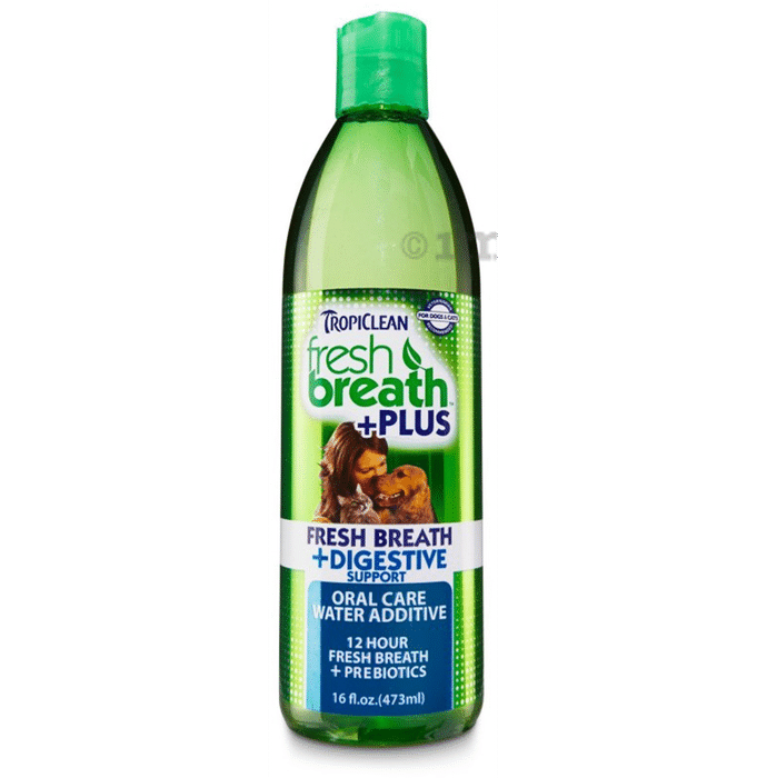 Tropiclean Fresh Breath Plus Digestive Support Oral Care Water Additive