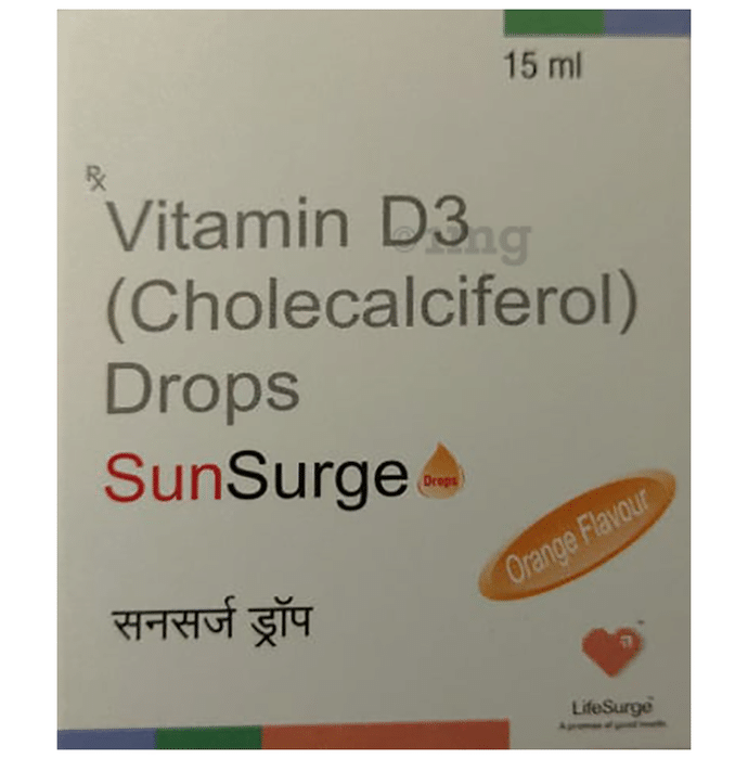 Sunsurge Oral Drops Orange