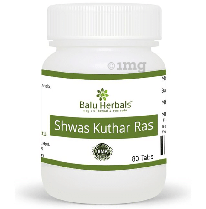 Balu Herbals Shwas Kuthar Ras Tablet