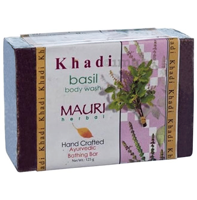 Khadi Mauri Herbal Basil Soap