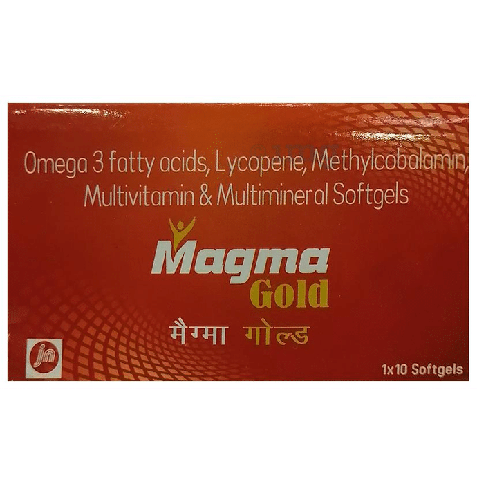 Magma Gold Soft Gelatin Capsule