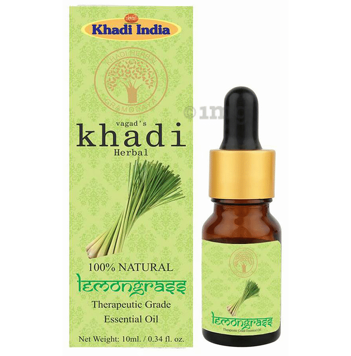 Vagad's Khadi Herbal Lemongrass Essential Oil