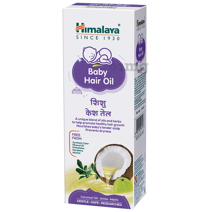 Himalaya Baby Hair Oil | Promotes Hair Growth & Manages Scalp Dryness