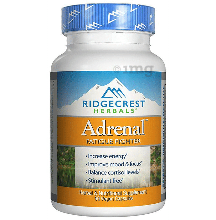 RidgeCrest Herbals Adrenal Fatigue Fighter Vegan Capsule