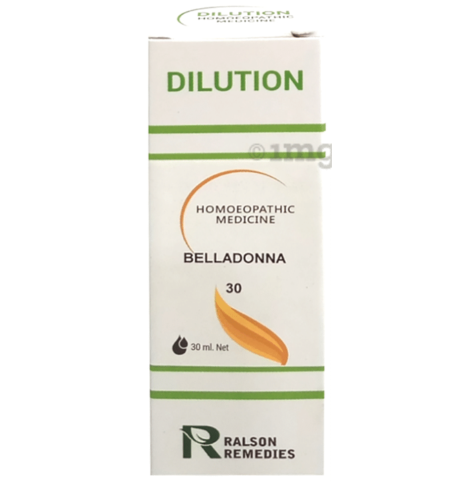 Ralson Remedies Belladonna Dilution 30 CH