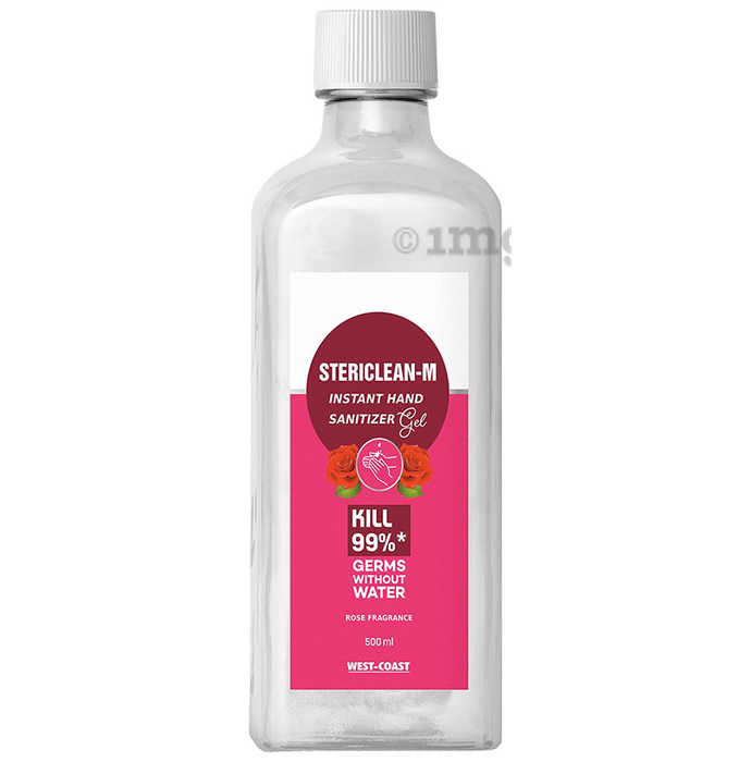 Stericlean-M Rose Fragrance Instant Hand Sanitizer Gel