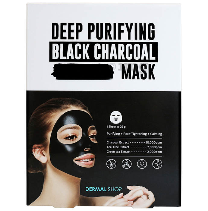 Dermal Deep Purifying Mask Black Charcoal