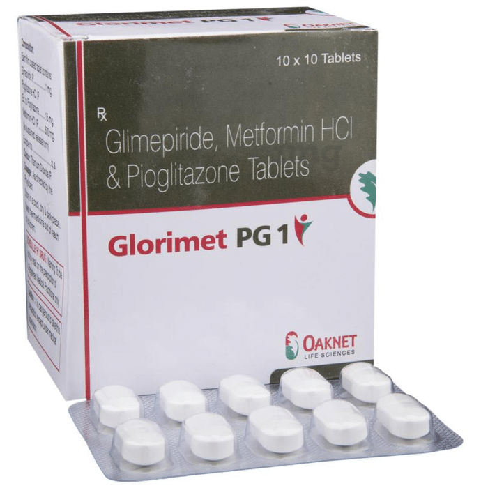 Glorimet PG 1 Tablet SR