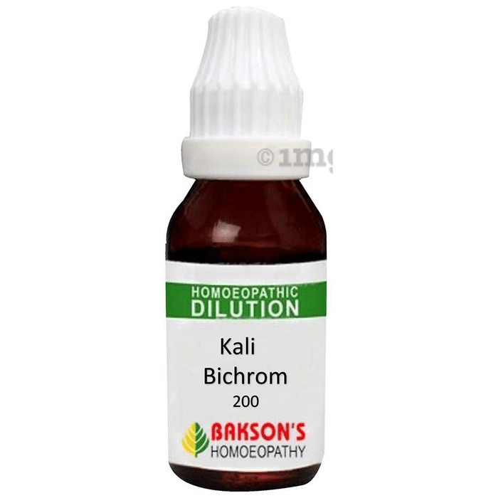 Bakson's Homeopathy Kali Bichrom Dilution 200 CH