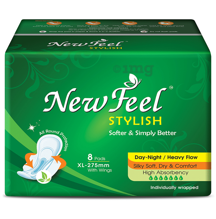 NewFeel Stylish Sanitary Napkin XL