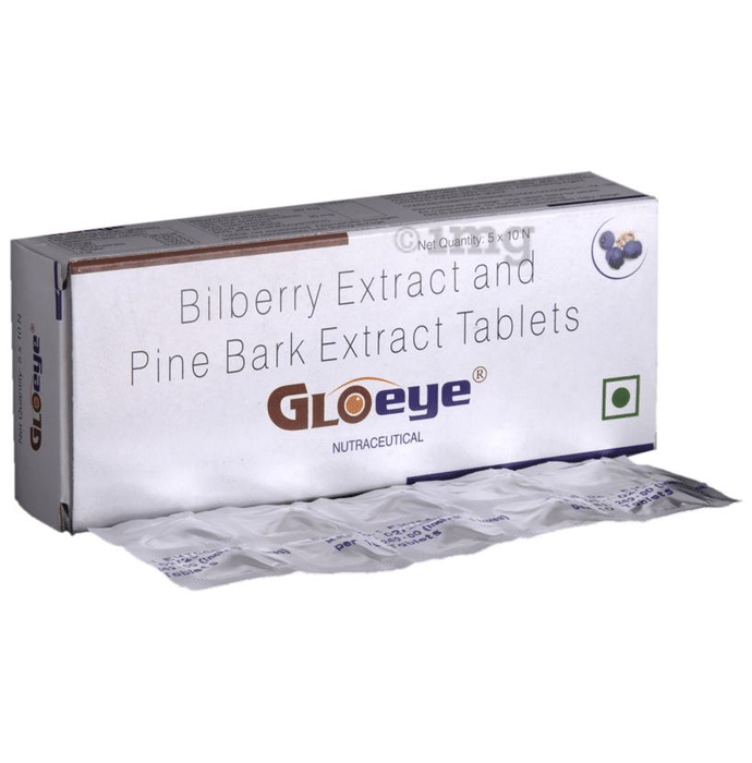 Gloeye Bilberry Extract & Pine Bark Extract Tablet