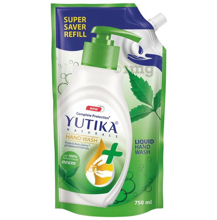 Yutika Naturals Complete Protection Hand Wash Neem Refill