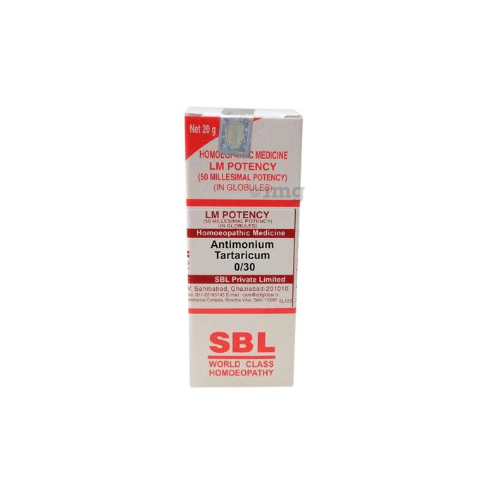 SBL Antimonium Tartaricum 0/30 LM